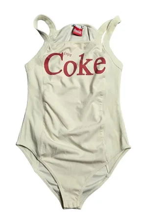 Zara Coca Cola Retro‎ Bodysuit Size: L thumbnail 1