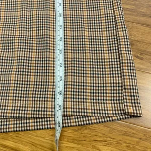 Princess Polly Plaid Shirt Womens Size 2 Jacket Long Sleeve Button‎ Up Top Brown thumbnail 8