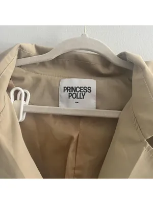 Princess Polly Westwind Trench Coat in Natural thumbnail 5