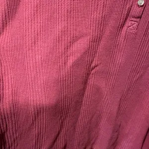 Aerie Long Sleeve Waffle Knit Henley Top (Magenta) Red women’s XL thumbnail 3