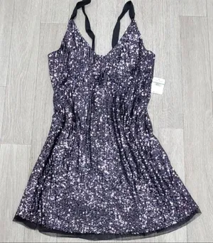 Free People Gold Rush Mini Dress thumbnail 2
