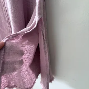 FREE PEOPLE We The Free Poetic Tunic Purple Linen Cotton Tank Top Womens Medium thumbnail 6