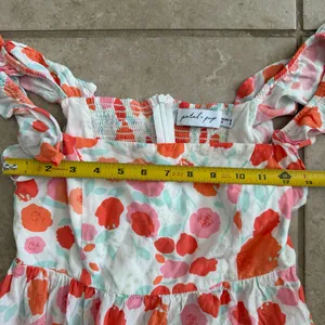 Petal & Pup ruffled midi summer dress size 6 thumbnail 4