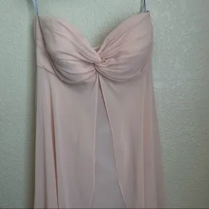 Jenny Yoo Dusty Rose‎ Strapless Bridesmaids Dress size 8 thumbnail 3