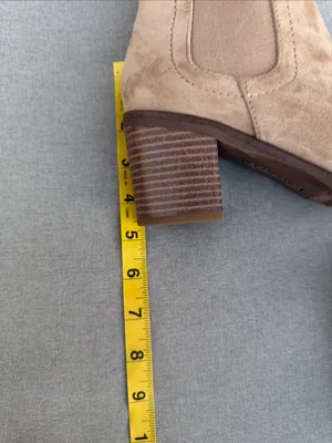 Sonoma Light Brown Suede Ankle Boots size 6.5 NWOT thumbnail 10