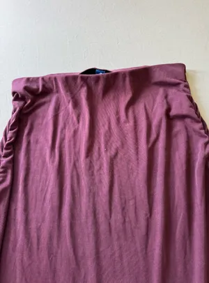 Old Navy Ribbed Ruched Maxi Skirt thumbnail 5