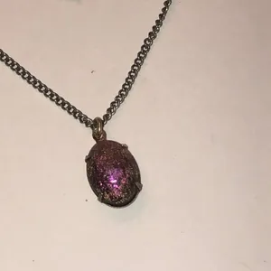 Vintage Elegant Rainbow Pink Boho Pendant Necklace thumbnail 2