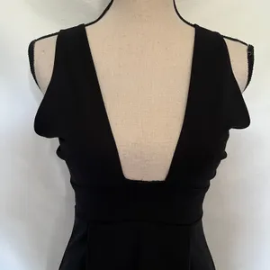The Impeccable Pig Y2K Plunge Womens omper Sz S Strappy Resort Cross Back Club thumbnail 2