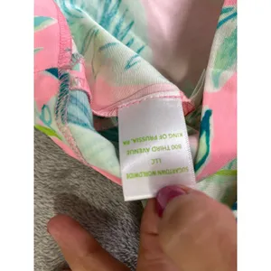 Lilly Pulitzer Faye Skort Chimpoiserie Coral Reef Tint Golf Tennis Size 6 New thumbnail 13