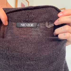 Knit turtleneck top Black Size L thumbnail 5