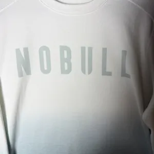 NOBULL Blue Ombre Crewneck Fleece Pullover Athletic Gym Women’s Size L thumbnail 6