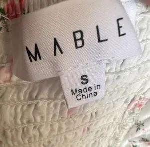 Mabel Floral Babydoll Mini Dress small open back thumbnail 3