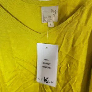 Paulmi & Harsh Maxi Dress Womens Large Mustard Yellow Spaghetti Strap Summer‎ thumbnail 3