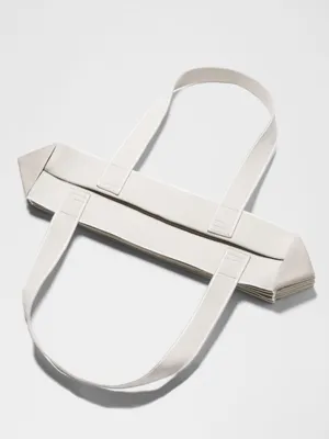 NWT Lululemon Fold It Hold It Tote Bag 22L - Downtown Tan/Light Ivory thumbnail 4