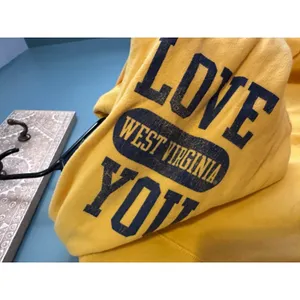 VS Pink X 5th & Ocean WV Collegiate Yellow Pullover Hoodie thumbnail 5