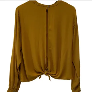 Olivaceous Tie Back Blouse Top thumbnail 4