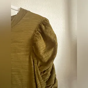 FREE PEOPLE WE THE FREE DARK Olive Green Top. thumbnail 6