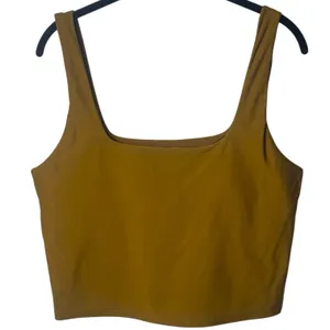 Fabletics Lydia Built In Bra Tank‎ Golden Dijon Athletic Comfort Stretch XL/XXL thumbnail 2