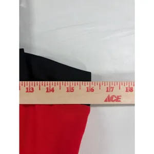Wild Fable Red Mini Dress Black Bow Adjustable Straps Size S NWT Parisian Chic thumbnail 5
