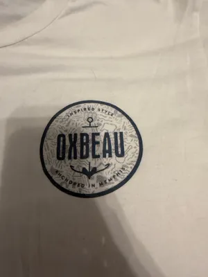 Oxbeau Tee Shirt White Size L thumbnail 2