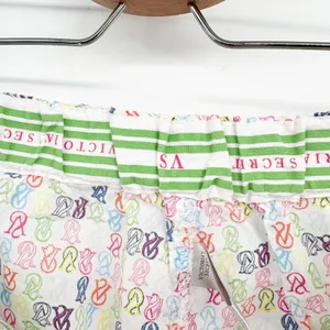 Victoria's Secret Womens Dream Angels Cotton Monogram Logo Boxer Pajama Shorts M thumbnail 3