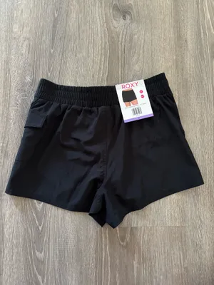 NWT Roxy Black SPF 50 Stretch Board/Swim Shorts (XS) thumbnail 4