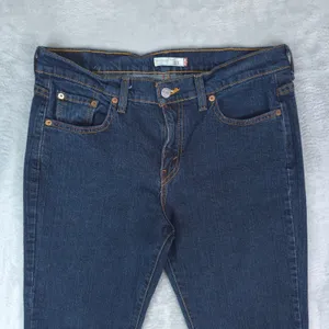 Vintage‎ Levis 515 Bootcut Jeans Women 8L (33x35) Dark Wash Blue Stretch Y2K thumbnail 3