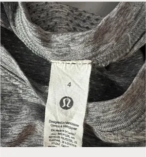 Lululemon Grey Long Sleeve Swiftly Tech thumbnail 3