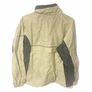 Columbia Medium Green Lightweight Full Zip Windbreaker Nylon‎ Jacket thumbnail 5