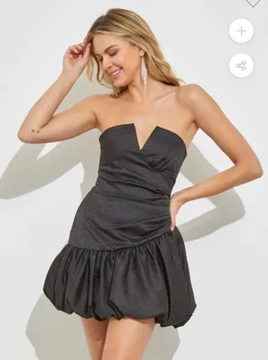 Red Dress Boutique Little Black Dress - Preppy Size Medium thumbnail 1