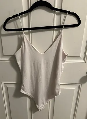 White and Red Gaze USA Bodysuit thumbnail 5
