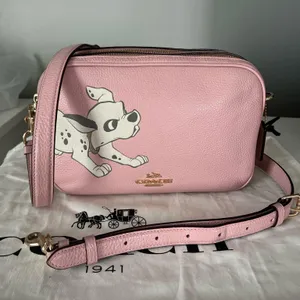 Disney X Coach Jes Crossbody Bag With Dalmatian thumbnail 1