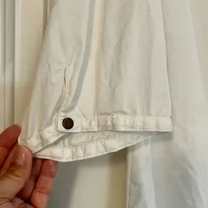 Seven For All Mankind Snap Button Up White Blouse Small thumbnail 3
