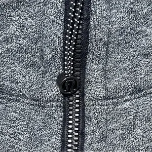 lululemon athletica Dk Gray Full Zip SCUBA Hoodie Jacket Front Pockets-Size 4 thumbnail 5