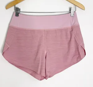 Athleta Run With It Textured 3.5” Running Shorts Pink Size XS Lined thumbnail 1