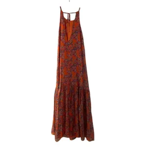 FRNCH Aneth Floral Silk Blend Sleeveless Maxi Dress Womens Size Small Boho thumbnail 7