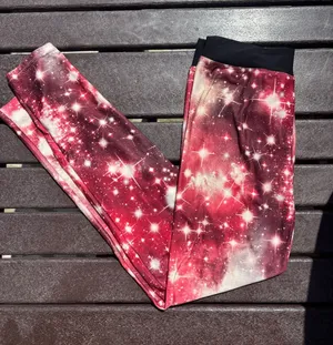 Galaxy Print Leggings thumbnail 1