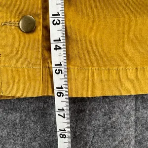 Toad & Co Mini Skirt Womens 2 Golden Cruiser‎ Corduroy Button Front Retro Preppy thumbnail 7