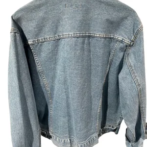 VTG 80/90’s Georges Marciano Denim Jean Jacket medium blue wash Size Medium thumbnail 4