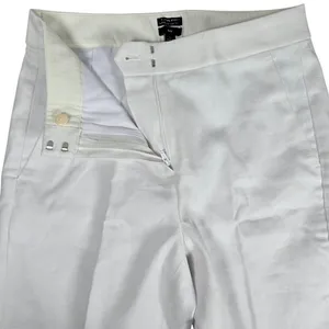 J. Crew Kate straight-leg pant in stretch linen blend White 2 BF407‎ NIB thumbnail 3