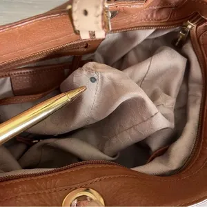 Michael Kors Pebbled Leather Tote Bag thumbnail 14