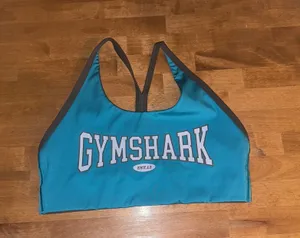 Blue Gymshark Sports Bra thumbnail 1