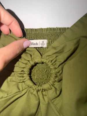 Abercrombie Poplin Keyhole Top thumbnail 4