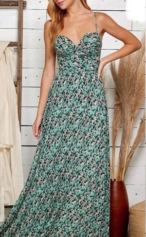 Floral Wedding Guest Dress thumbnail 1