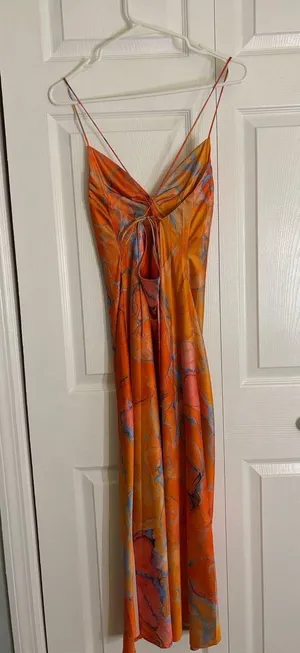 Orange Marble Dress thumbnail 2
