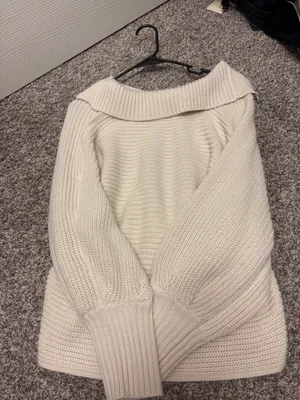 Boutique Over Sized Sweater Tan thumbnail 2
