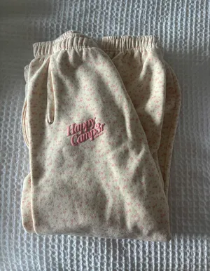 Happy Camper Floral Sweapants Pink thumbnail 2
