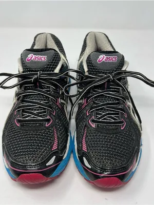 ASICS GT-2000 Running Shoes Women’s Size 8 Black Blue Pink Athletic Sneakers thumbnail 2