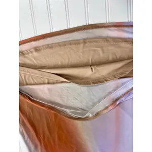 AFRM Y2K Women Purple Orange Abstract Marble Mesh Maxi Skirt Y2K Bodycon Size S thumbnail 5