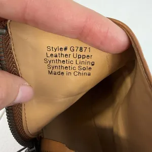 J.Crew Sz 9.5‎ Reagan Leather Ankle Boots Brown Leather Booties Women's G7871 thumbnail 8